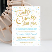 Invitation Twinkle Twinkle Little Star Baby shower