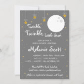 Invitation Twinkle, Twinkle, Little Star ! Baby shower Invita (Devant)