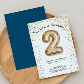 Invitation Twinkle Twinkle Little Star Balloon Type Anniversa