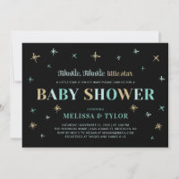 Twinkle Twinkle Little Star Boy Baby shower