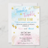 Invitation Twinkle Twinkle Little Star Genre Reveal (Devant)