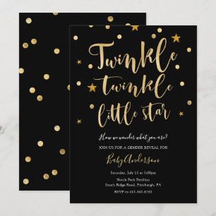 Invitation Twinkle Twinkle Little Star Genre Reveal