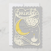 Invitation Twinkle Twinkle Little Star Genre Reveal Invitatio (Devant)