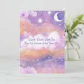 Invitation Twinkle, Twinkle, Little Star Genre Révéler Douche (Debout devant)