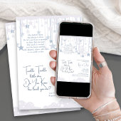 Invitation Twinkle Twinkle Little Star Moon Baby Sprinkle