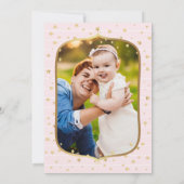 Invitation Twinkle Twinkle Little Star Photo Anniversaire (Dos)