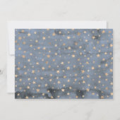 Invitation Twinkle Twinkle Little Star Twin Boys 1er annivers (Dos)