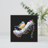 Invitation Twinkle Twinkle Little Tit (Debout devant)