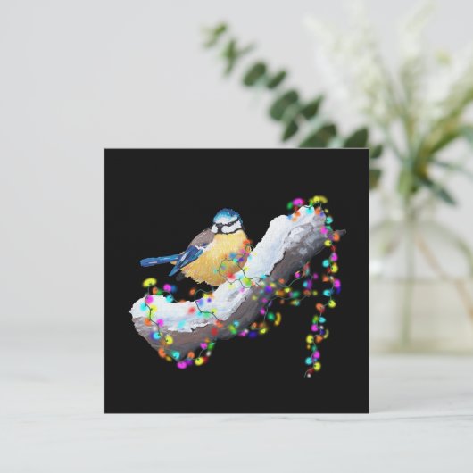 Invitation Twinkle Twinkle Little Tit (Debout devant)