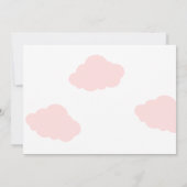 Invitation Twinkle Twinkle ONE derful Pink 1st Birthday Photo (Dos)