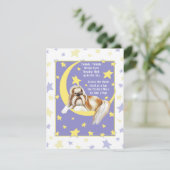 Invitation Twinkle Twinkle Shih Tzu (Debout devant)