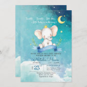 Invitation Twinkle Twinkle Twinkle (Devant / Derrière)