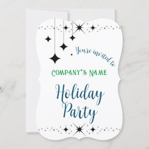Invitation Twinkles noirs