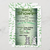 Invitation Twins (Devant / Derrière)