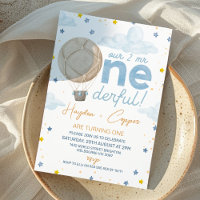 Twins Balloon à air chaud Deux M Onederdful Annive