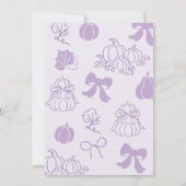 Invitation Twins Clothesline Petit Baby shower Boo (Dos)