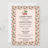 Invitation TWINS Petit Berry Swewberry (Devant)