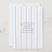 Invitation Twins Teddy Bear Boy and Girl Baby shower (Dos)