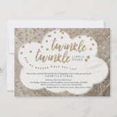 Invitation Twins Twinkle Twinkle Little Star (Devant)