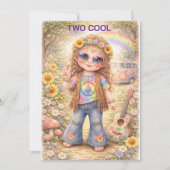 Invitation Two Cool Birthday Digital Download (Devant)
