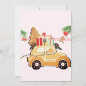 Invitation Two Fast Christmas Gingerbread Car P 2nd Birthday (Dos)