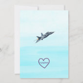 Invitation TWO Fly, Jet 2e anniversaire (Dos)