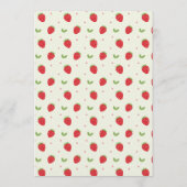 Invitation Two Sweet Strawberry 2nd Birthday Party (Dos)