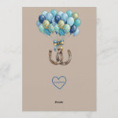 Invitation Two The Races, Blue Horse 2nd Birthday (Dos)