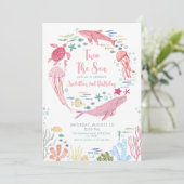 Invitation Two The Sea Girls 2e anniversaire (Debout devant)