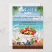 Invitation Two-TTI Frutti Boy 2nd Birthday Party (Devant)