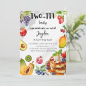 Invitation Two -TTI Frutti Boy 2nd Birthday Party (Debout devant)