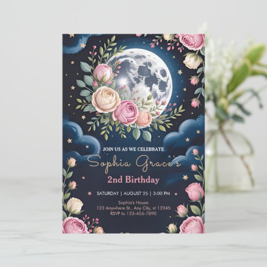 Invitation Two Under the Moonlight (Debout devant)