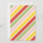 Invitation Twotti Frutti Fruity Amusants Deuxième fête d'anni (Dos)