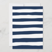 Invitation Tying Knot Beach Starfish Fête des mariées marine (Dos)