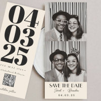 Typographie de la photo rétro Code postal Enregist