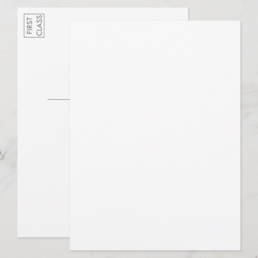 Invitation Typographie de l'artisanat photo personnalisée Gra (Devant / Derrière)