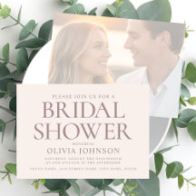 Typographie Fête des mariées Chic rose pâle