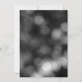 Invitation Typographie Moderne Après Célébration de Mariage (Dos)