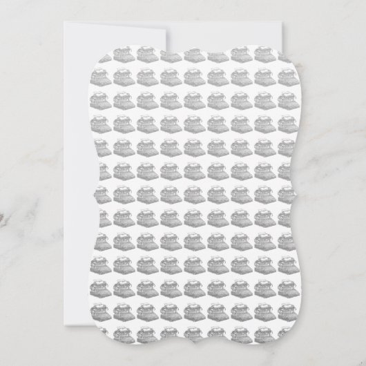 Invitation Typographie Smith Premier No. 2 (Dos)