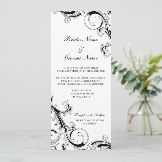 Invitation uc filagreement 3,5 x 9 BGuppercase (Debout devant)