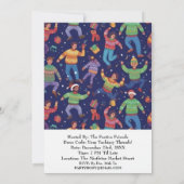 Invitation Ugliest Holiday Fest Ugly Sweater Party Vibrant  (Dos)