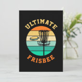 Invitation Ultime Frisbee de Golf sur Disque (Debout devant)