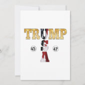 Invitation Ultra MAGA Trump Supporter 💡 Great Again USA (Dos)