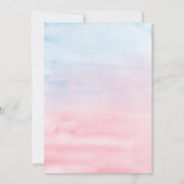 Invitation ultra mignonne pour une baby shower (Dos)