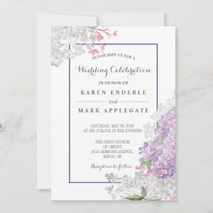 Invitation UltraLilacs en fleur