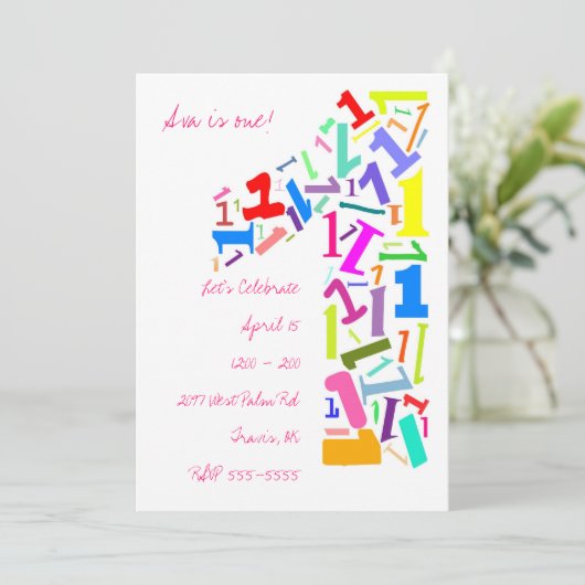 Invitation Un ! (Debout devant)