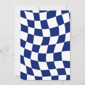 Invitation Un Américain 4 juillet Garçon 1er anniversaire (Dos)