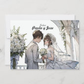 Invitation Un Amor Anime: Invitación (Devant)