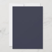 Invitation Un an ensemble diamant gris argent Anniversaire (Dos)
