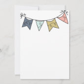 Invitation Un Anniversaire sauvage | 1er anniversaire (Dos)